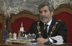 ep el presidente del tribunal supremo carlos lesmes preside la toma de posesion de jose maria gomez