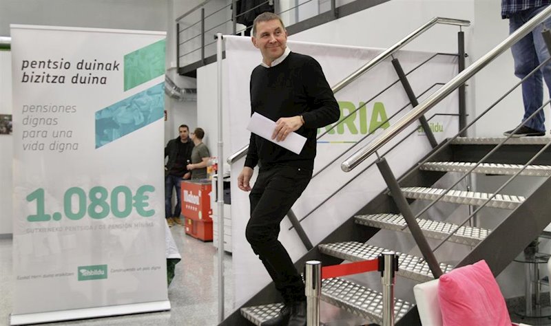 Otegi anuncia que la militancia de EH Bildu decidirá el sí a los Presupuestos de 2021