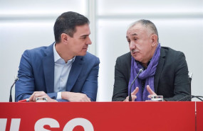 ep el secretario general del psoe y presidente del gobierno pedro sanchez i y el secretario general