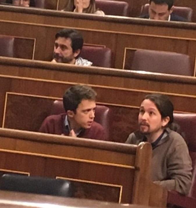 ep errejon e iglesias discutiendo hemiciclo ep errejon e iglesias discutiendo hemiciclo