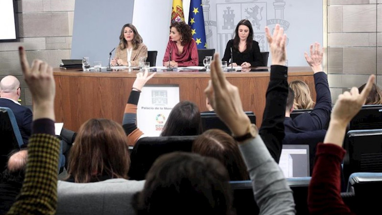 ep i-d la ministra de trabajo y economia social yolanda diaz la ministra portavoz y de hacienda 20200218150404
