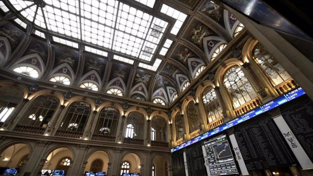 ep interior del edificio de la bolsa de madrid espana a 3 de marzo de 2021 la bolsa ha comenzado la