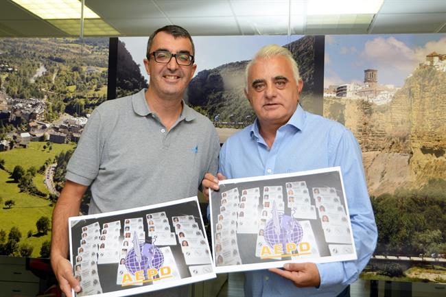 Javier Guillén, Director General de La Vuelta, y Pedro Pablo San Martín (AEPD) | AEPD ep javier guillen director generalla vuelta y pedro pablo san martin aepd