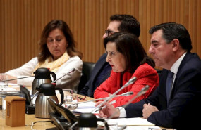 ep la ministra de defensa margarita robles en la comision de defensa del congreso de los diputados