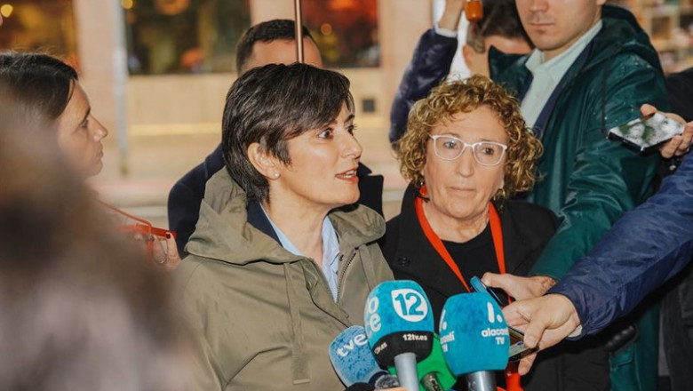 ep la ministra de vivienda y agenda urbana isabel rodriguez atiende a los medios de comunicacion a 5