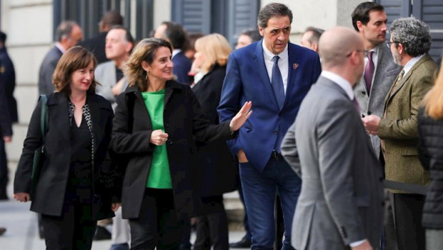 ep la ministra para la transicion ecologica en funciones teresa ribera 2i a su llegada al congreso