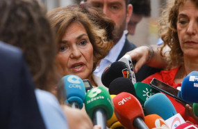ep la vicepresidentagobiernofunciones carmen calvo ofrece declaracionessu llegadalas instalacionessistemaseguimiento integrallos casosviolenciagenero sistema viogen desecretariaestadoseguridadminister