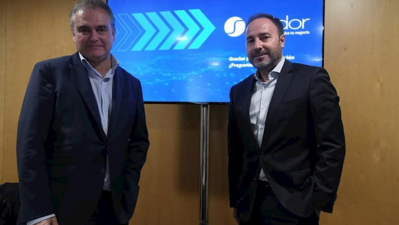 Los directores generales de Seidor, Alejandro Daniel y Eduard Farga. | EUROPA PRESS ep los directores generales de seidor alejandro daniel y eduard farga