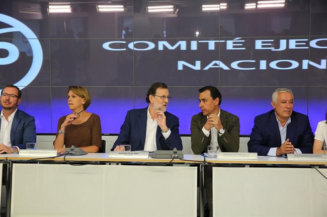 Mariano Rajoy en el Comité Ejecutivo del PP | EUROPA PRESS - Archivo ep mariano rajoycomite ejecutivopp