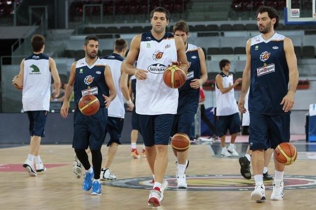 Navarro, Felipe Reyes y Garbajosa selección España | FEB ep navarro felipe reyesgarbajosa seleccion espana