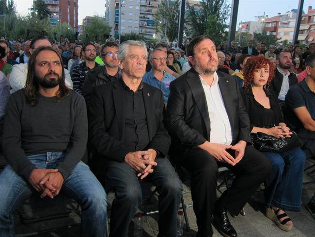 Oriol Junqueras y Eduardo Reyes | EUROPA PRESS ep oriol junqueraseduardo reyes
