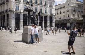 ep puerta del sol en madrid espana