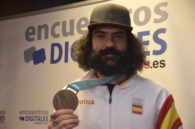 Regino Hernández, bronce en snowboard en los JJOO de invierno | EUROPA PRESS ep regino hernandez broncesnowboardlos jjooinvierno