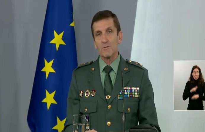 ep rueda de prensa del jefe del estado mayor de la guardia civil general jose manuel santiago ep rueda de prensa del jefe del estado mayor de la guardia civil general jose manuel santiago