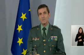 ep rueda de prensa del jefe del estado mayor de la guardia civil general jose manuel santiago