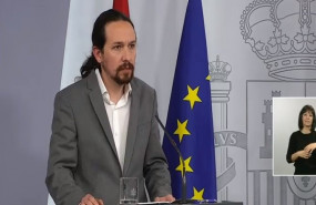 ep rueda de prensa del vicepresidente de derechos sociales del gobierno pablo iglesias tras el