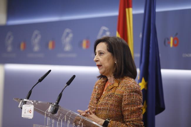 Rueda de prensa en el Congreso de la portavoz del PSOE, Margarita Robles | EUROPA PRESS ep ruedaprensacongresola portavozpsoe margarita robles