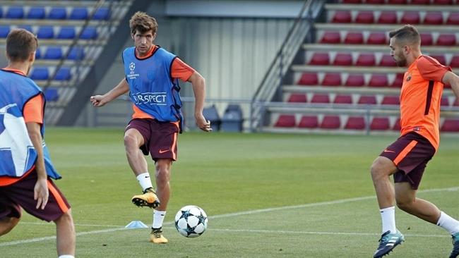 ep sergi roberto entrenamiento barcelona