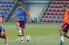 ep sergi roberto entrenamiento barcelona