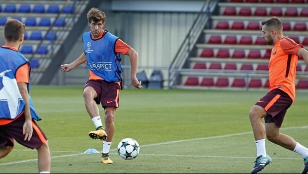 ep sergi roberto entrenamiento barcelona