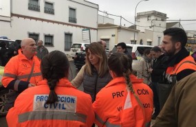 ep susana diaz visita zonas afectadaslluviasmalaga