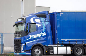 ep un camion de transprisa llega a mercamadrid