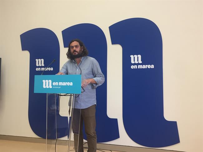 El viceportavoz de En Marea en el Parlamento de Galicia, Antón Sánchez | EUROPA PRESS ep viceportavozen mareaparlamentogalicia anton sanchez