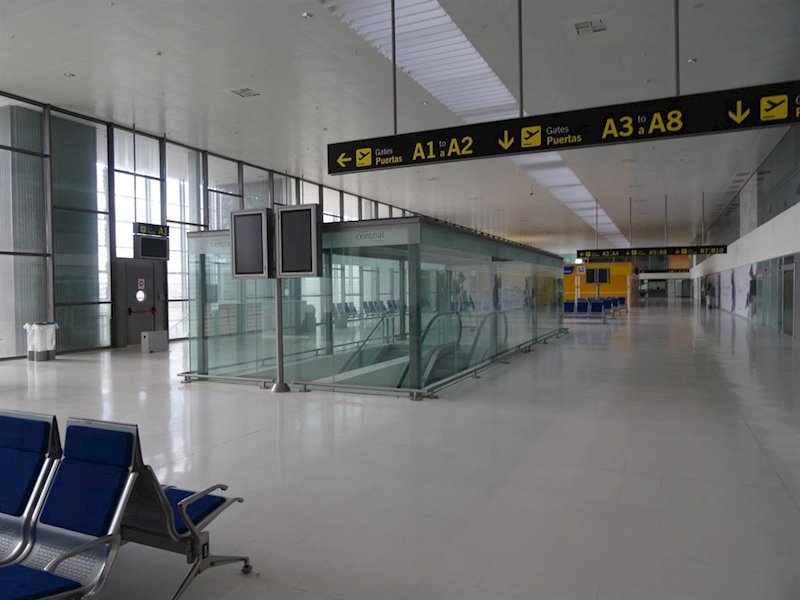 ep aeropuerto de ciudad real fotos de recurso