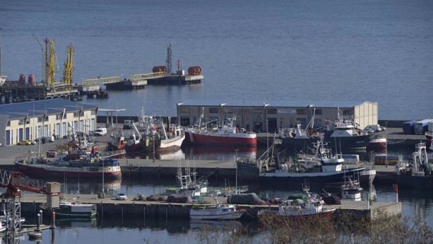 ep archivo   barcos pesqueros amarrados en el puerto