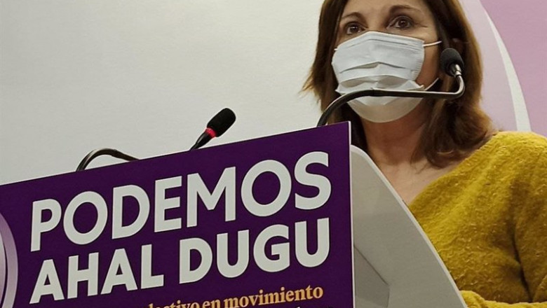 Archivo - La diputada de Unidas Podemos Pilar Garrido | PODEMOS AHAL DUGU - Archivo ep archivo la diputada de unidas podemos pilar garrido