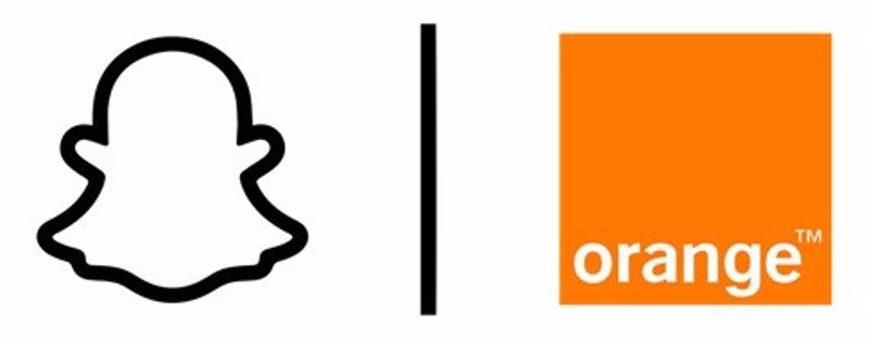 ep archivo logotipos de snapchat y de orange ep archivo logotipos de snapchat y de orange