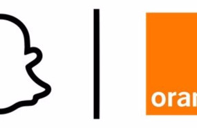 ep archivo logotipos de snapchat y de orange ep archivo logotipos de snapchat y de orange