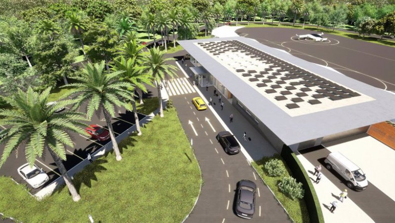 Archivo - Simulación de uno de los vertipuertos de Ferrovial para Lilium | FERROVIAL - Archivo ep archivo simulacion de uno de los vertipuertos de ferrovial para lilium