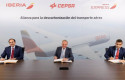 ep cepsa e iberia se alian para descarbonizar el transporte aereo