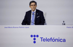 ep el consejero delegado de telefonica jose maria alvarez pallete lopez durante una junta general de ep el consejero delegado de telefonica jose maria alvarez pallete lopez durante una junta general de