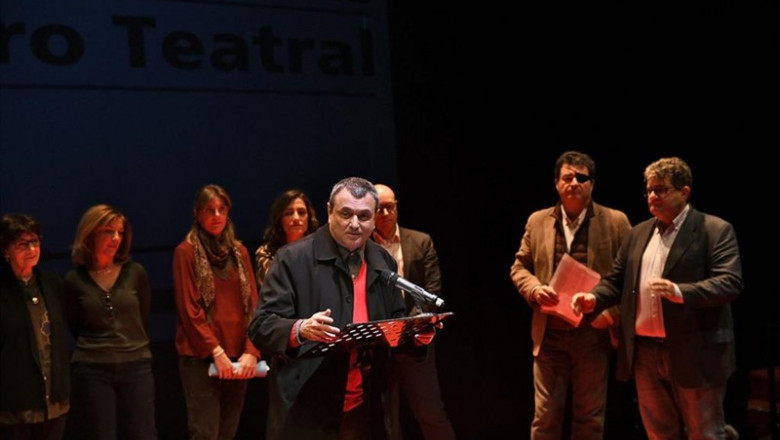 El director del Centro Dramático Nacional, Ernesto Caballero, durante la nauguración de la XIX Edición del Salón Internacional del Libro Teatral. | Oscar del Pozo - Europa Press - Archivo ep el director del centro dramatico nacional ernesto caballero durante la nauguracion de la xix