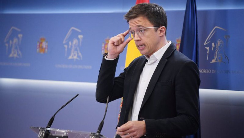 ep el lider de mas pais y diputado de sumar inigo errejon durante una rueda de prensa anterior a la ep el lider de mas pais y diputado de sumar inigo errejon durante una rueda de prensa anterior a la