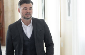 ep el portavoz de erc en el congreso gabriel rufian en los pasillos del congreso