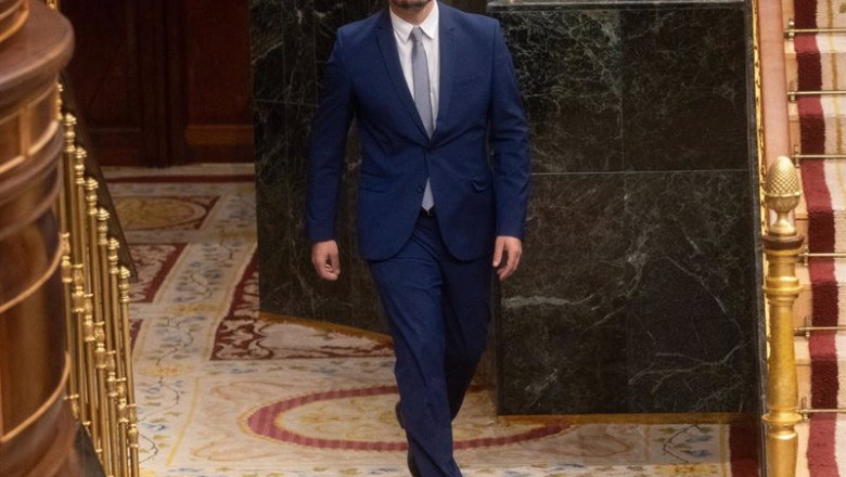 ep el portavoz de erc en el congreso gabriel rufian llega a una sesion plenaria en el congreso de ep el portavoz de erc en el congreso gabriel rufian llega a una sesion plenaria en el congreso de