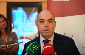 ep el vicepresidente de la ceoe lorenzo amor en una atencion a medios en sevilla capital