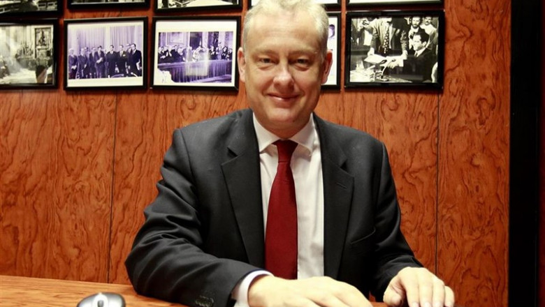 El embajador del Reino Unido en España, Simon Manley. | EUROPA PRESS - Archivo ep embajadorreino unidoespana simon manley 20190806124011