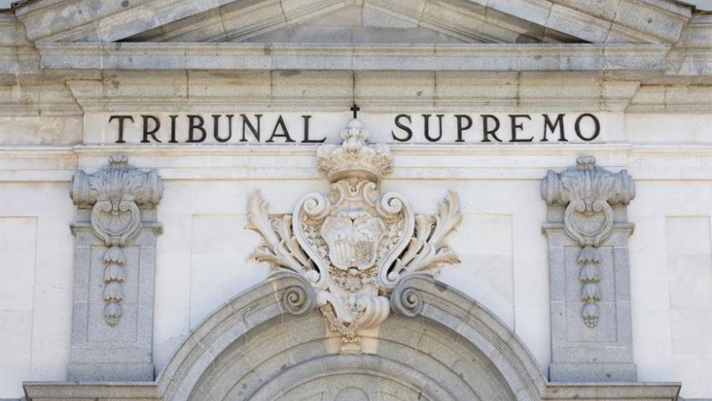 ep fachada de la sede del tribunal supremo a 26 de septiembre de 2025 en madrid espana