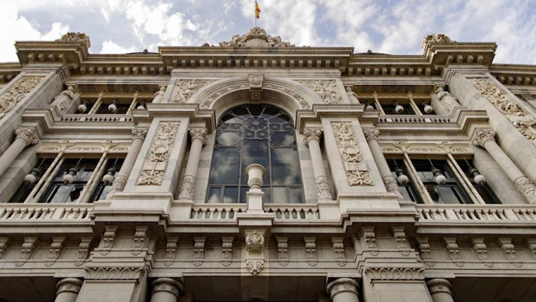 Fachada del edificio del Banco de España situada en la confluencia del Paseo del Prado y la madrileña calle de Alcalá. | Eduardo Parra - Europa Press - Archivo ep fachada del edificio del banco de espana situada en la confluencia del paseo del prado y la 20191210124703