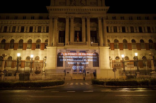 Greenpeace pide a Tejerina que vote en contra de renovar el glifosato | EUROPA PRESS ep greenpeace pidetejerinavotecontrarenovarglifosato