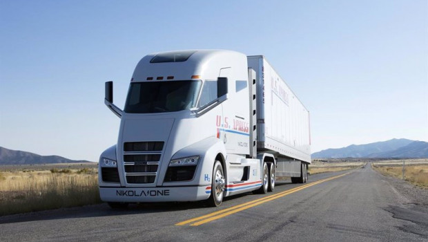 ep imagen de un camion de nikola