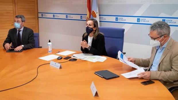 ep la conselleira de infraestruturas e mobilidade ethel vazquez durante la rueda de prensa