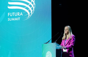 ep la fundadora de futura summit monica rico durante la primera jornada del esg summit europe 2025