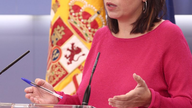 ep la portavoz del psoe en el congreso adriana lastra durante su intevencion en la rueda de prensa ep la portavoz del psoe en el congreso adriana lastra durante su intevencion en la rueda de prensa