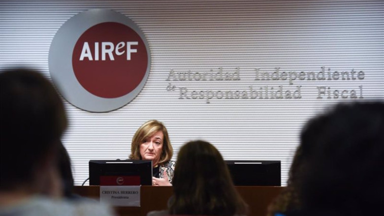 ep la presidenta de la airef cristina herrero este martes en rueda de prensa ep la presidenta de la airef cristina herrero este martes en rueda de prensa