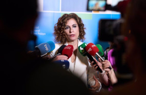 ep la vicepresidenta primera del gobierno de espana y ministra de hacienda maria jesus montero este